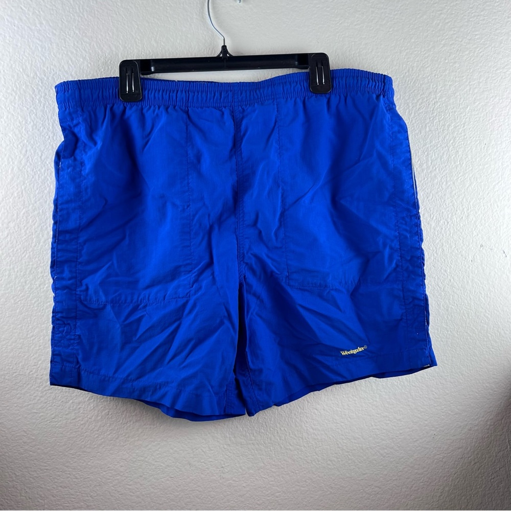 7” Inseam Vintage Weekender Men’s Swim Shorts Mesh Lined Blue Size XL
